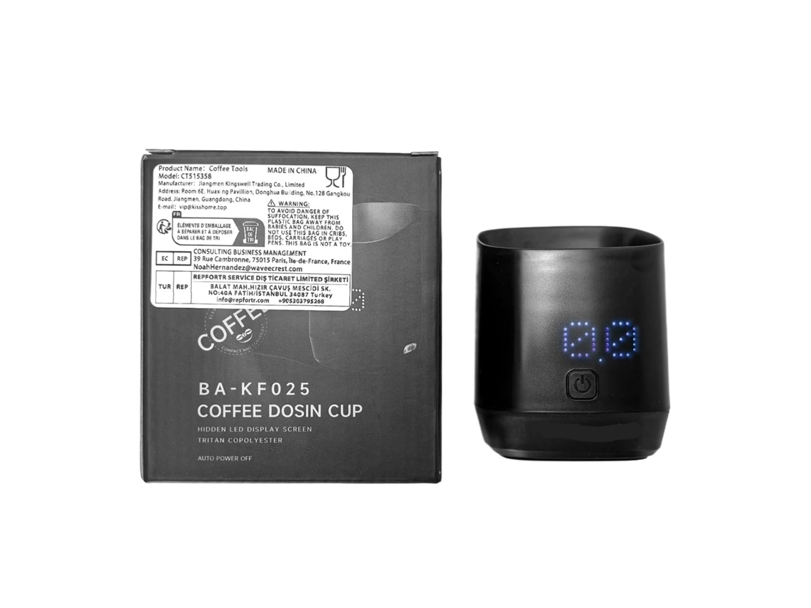 Copo Medidor Com Balança, Compatível Com Alikisscafe, 500g 0, 1g | Copo Medidor E Bandeja De Pesagem 2em 1, Plástico