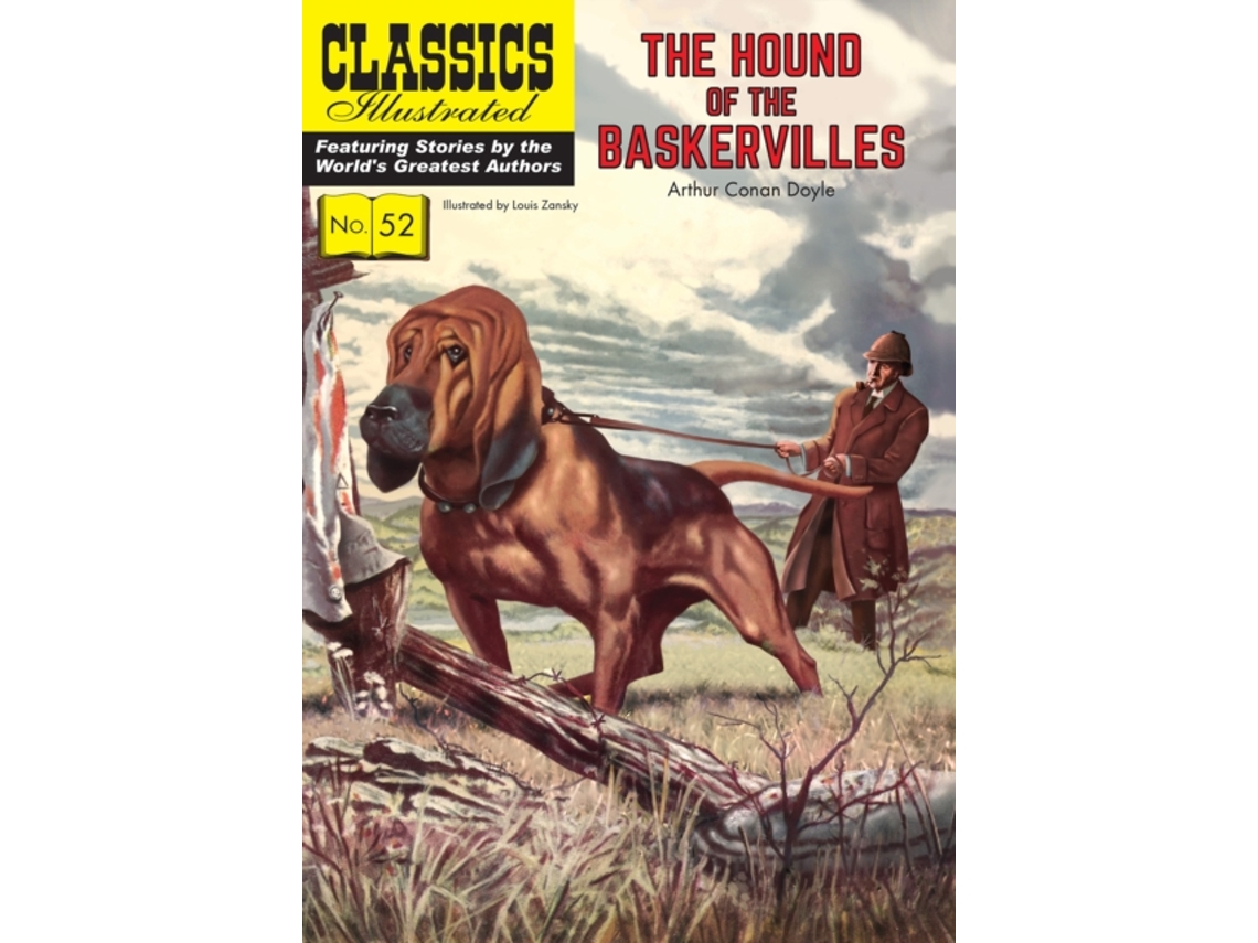 Livro Hound of the Baskervilles de Arthur Conan Doyle (Inglês)