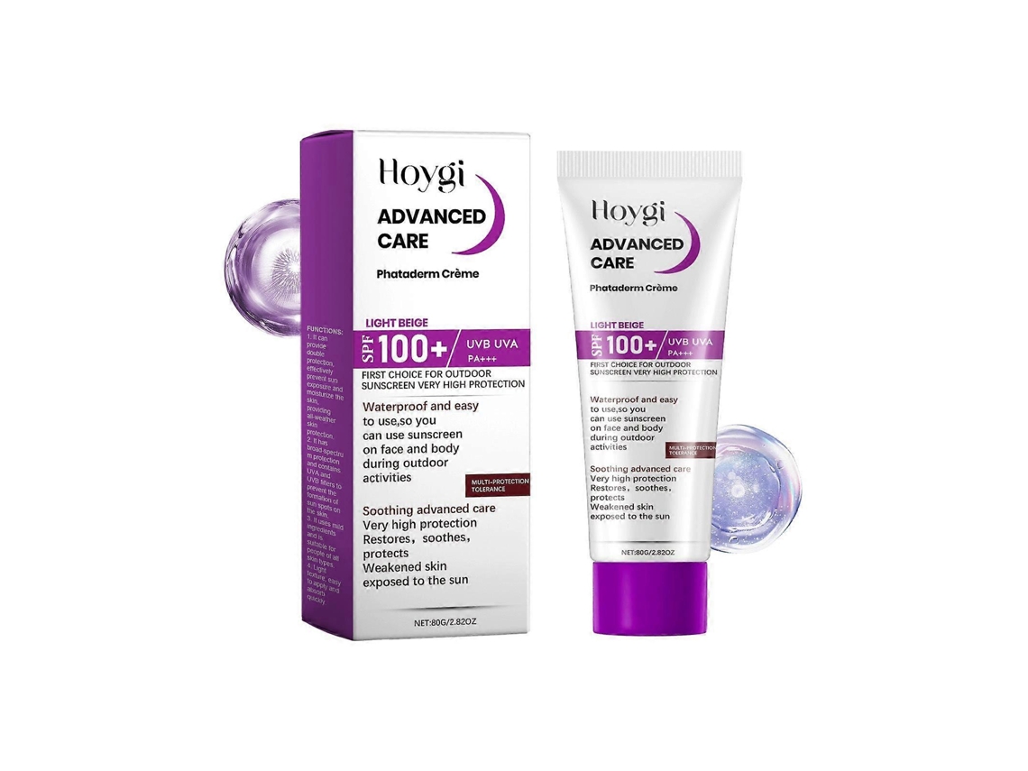 Protetor Solar Spf 100+ 80ml, Para Rosto E Corpo1pc