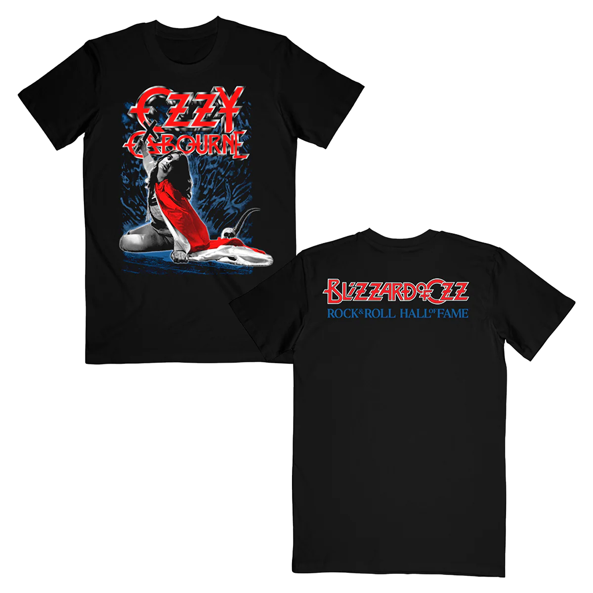 T-shirt Unissexo Rockinstone Ozzy Osbourne Blizzard Of Ozz Rock Roll Algodão (2xl)