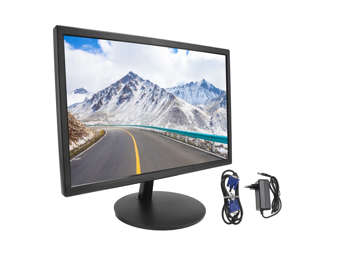 Monitor Led Ultrafino de 19 Polegadas com Hdmi e Vga, Resolução 1440*900 EOOCOO