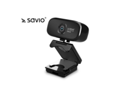 Webcam Savio Webcam Usb Com Microfone Hd 720p Redução De Ruído Plug And Play Brilvibera