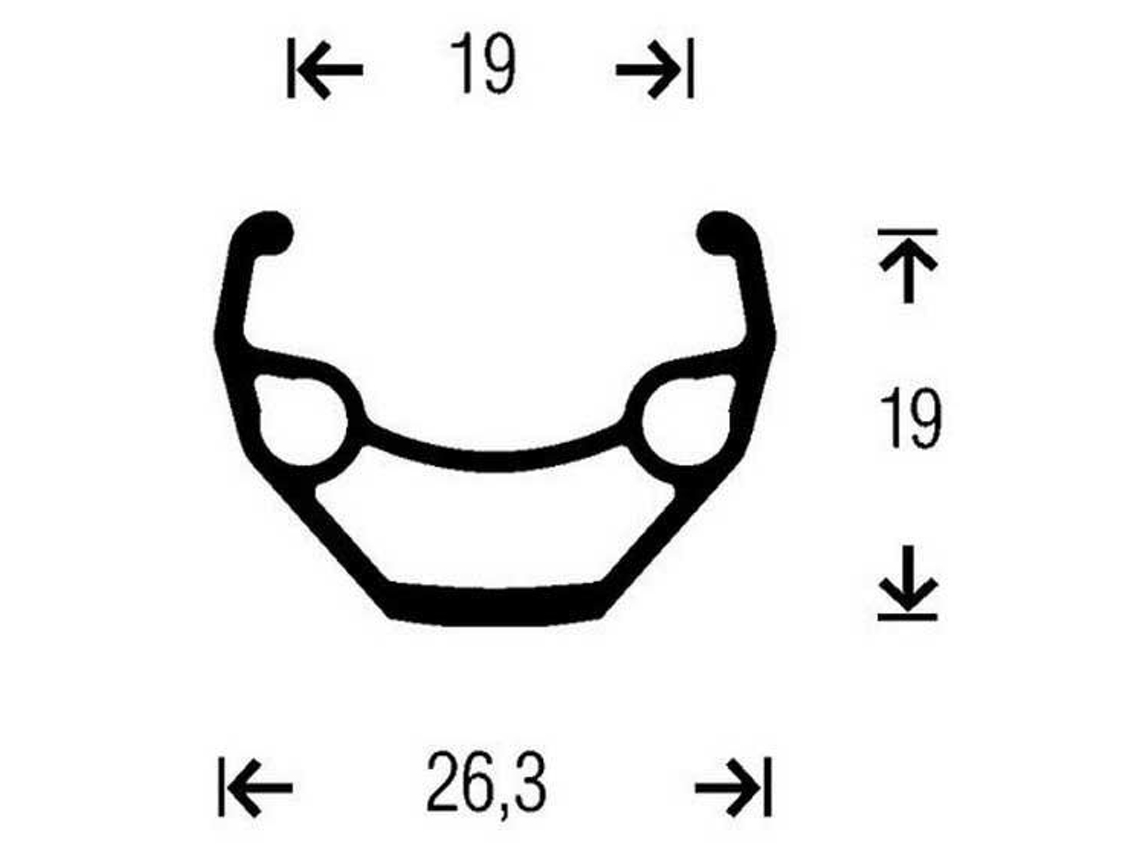 Gurpil Roda Traseira Mtb Btt M475 27.5´´ 6B Disc