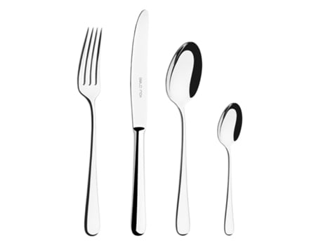 Set 24 Talheres DUNA (6 Facas Mesa, 6 Garfos Mesa, 6 Colheres Mesa, 6 Colheres de Chá) BELO INOX