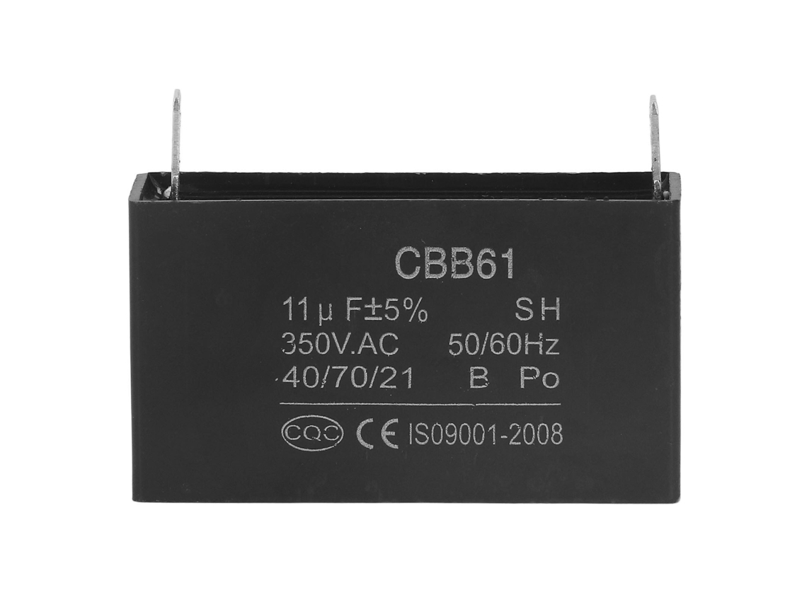 Capacitor CBB61 11μF 350V para Ar Condicionado