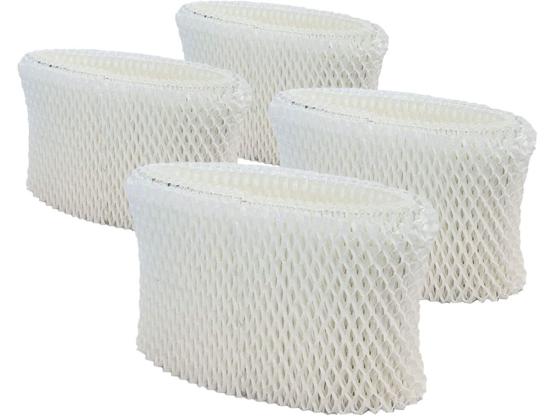 Kit com 4 Filtros de Pavio Rg Compatíveis com Kaz Vicks Wf2, Vicks V3100, V3500n, V3500, V3700, V3800, V3900, Kaz 3020, Sunbeam Série 1118 BRILVIBERA