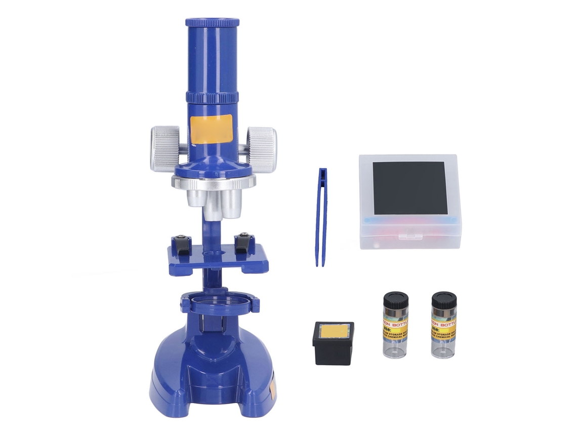 Mali microscópio Infantil 100x 450x Brinquedo Educativo Ciência Presente para Crianças 8+