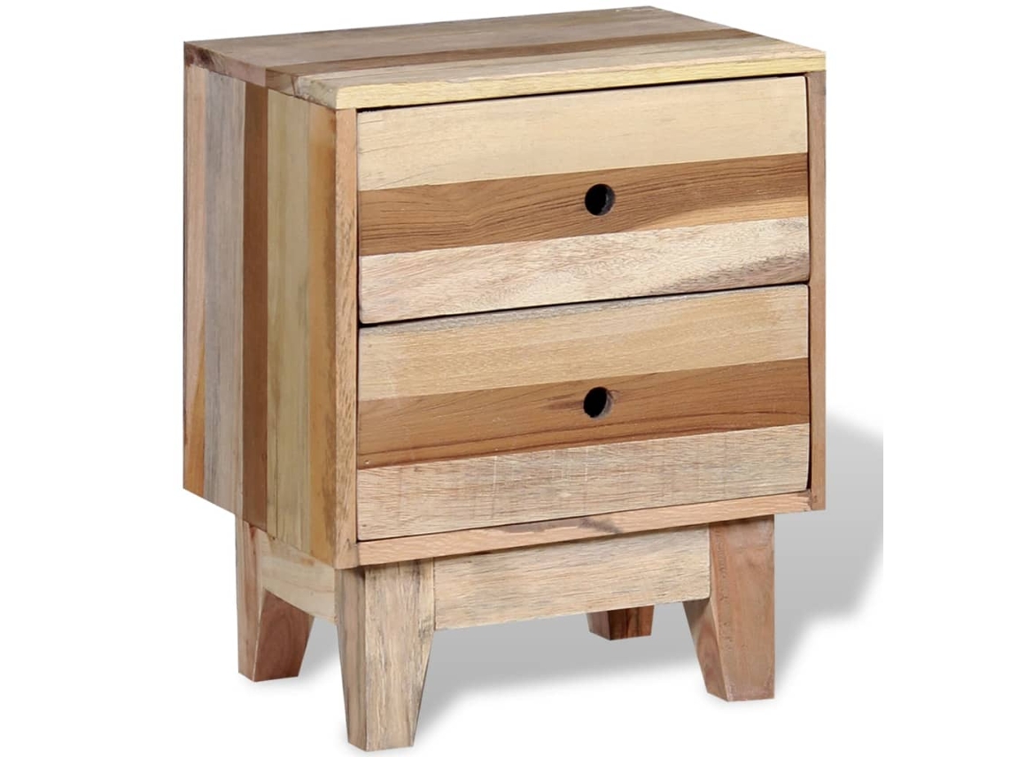 Bedside Cabinet, Bedside Cabinets Vidaxl Bege Madeira
