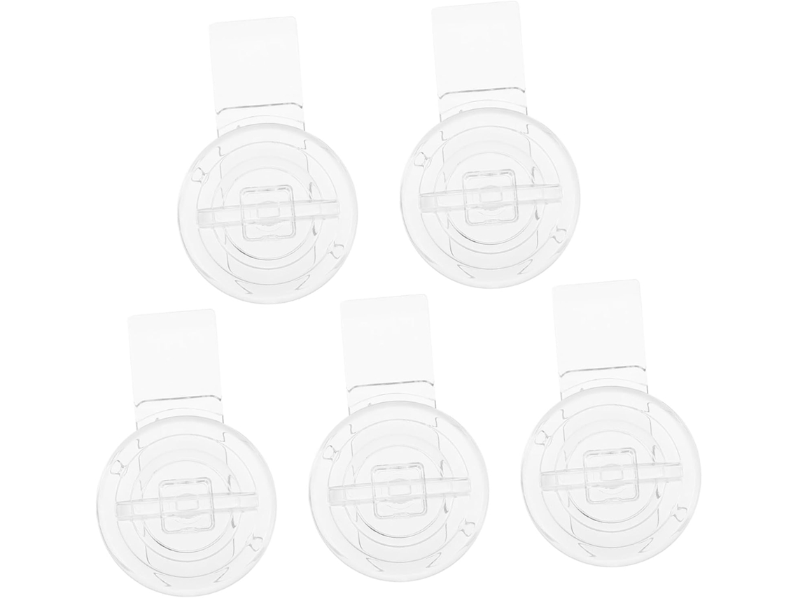 Conjunto De 5-fechos Acrílico Transparente Para Caixas