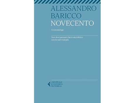 Livro Novecento de Baricco (Italiano)