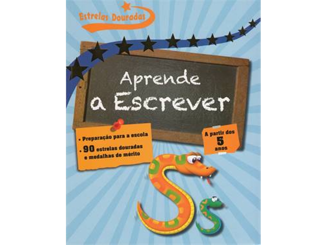 Livro Aprende a Escrever 5 - 6 Anos