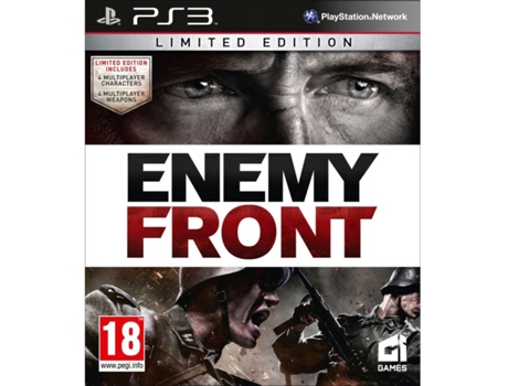 Jogo PS3 Enemy Front Limited Edition