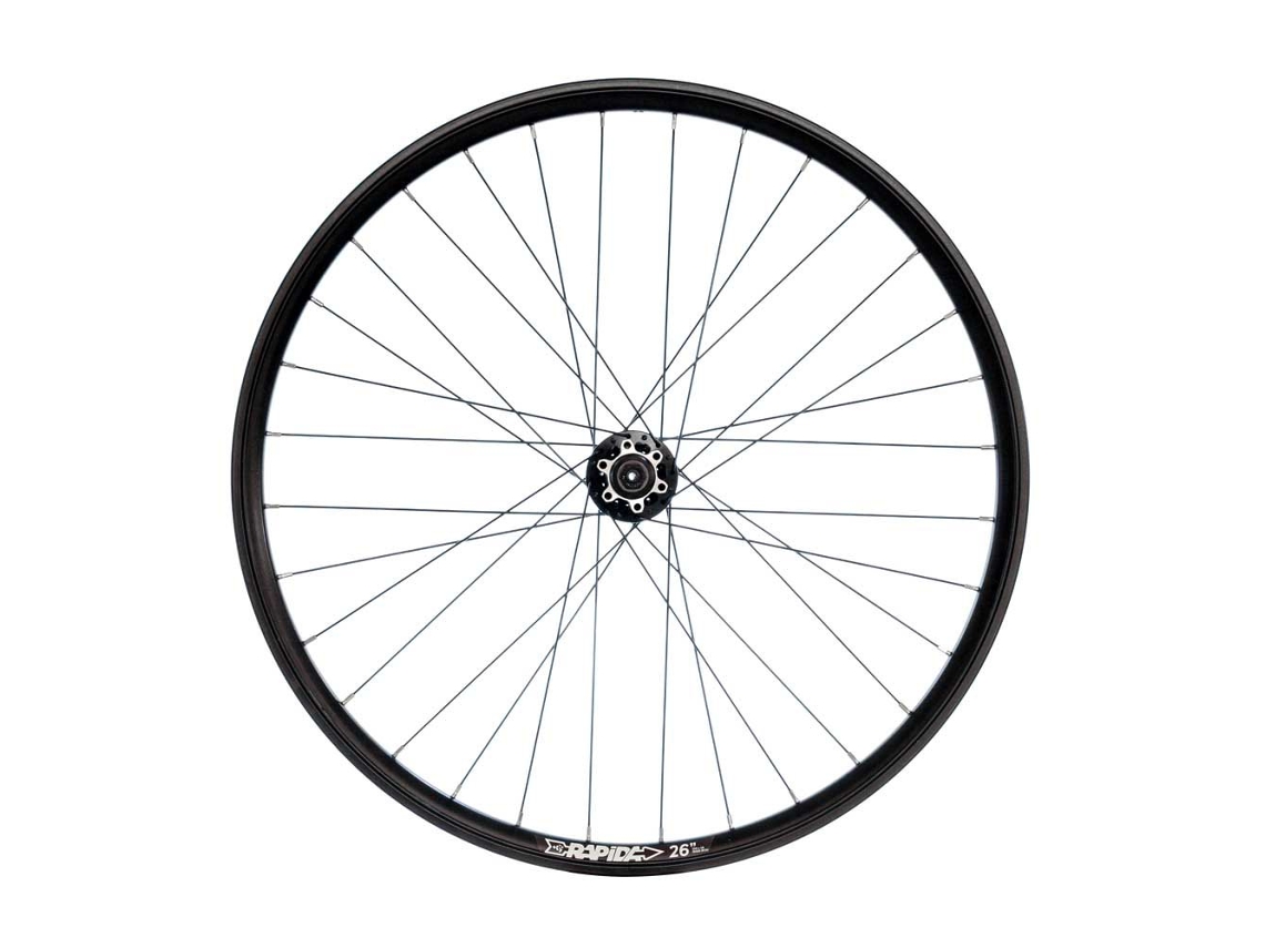 Roda Dianteira Atlas 26´´ Disk Prateado One Size / One Sizerapida