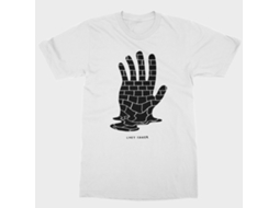 Camiseta Chet Faker Brick Hand Branca ROCKINSTONE Unissex Adulto Mais Vendida Tamanho: XXL