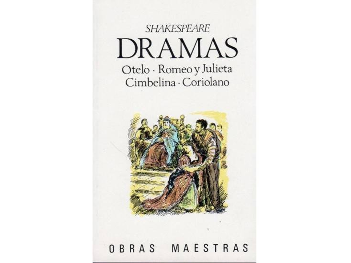 Livro Dramas de William Shakespeare (Espanhol)
