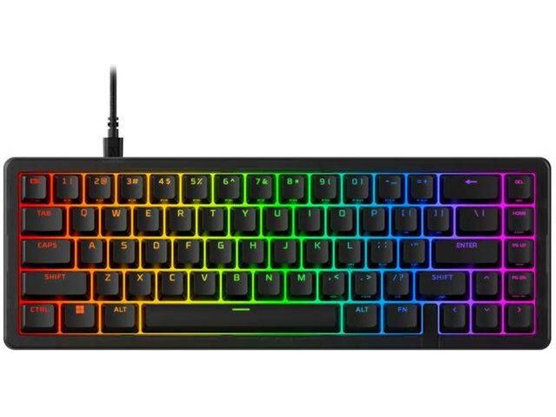 Teclado Gaming HYPERX Origins 2 65 (Português - Mecânico - Preto)