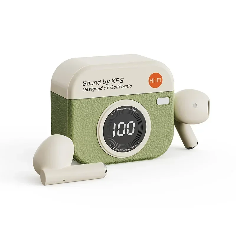 (verde) Fones De Ouvido Sem Fio Bluetooth 5.3, Qualidade De Som Hifi