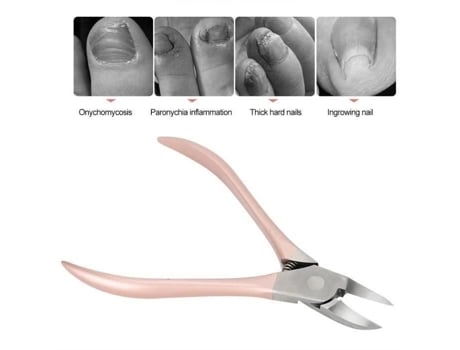 Jia Cortador De Unhas Profissional Em Aço Inoxidável Ferramenta De Pedicure Cortador De Unhas Yyv