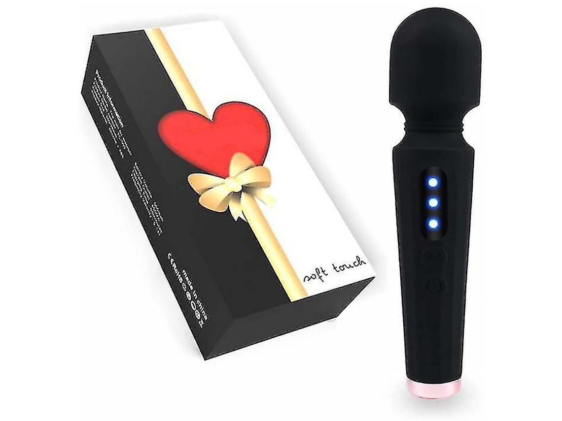 Bestvite Wireless Wand Massager, Body Therapeutic Personal Massager, Impermeável, Portátil, Funções De Vibração Poderosas (preto)