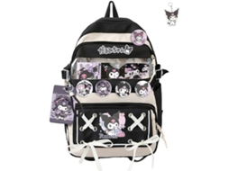 Mochila Kawaii Com Chaveiro, Bolsa Esportiva Casual De 17 Polegadas Impressão 3d, Jovem Para Atividades Ao Ar Livre Alta Capacidad Aquaforge