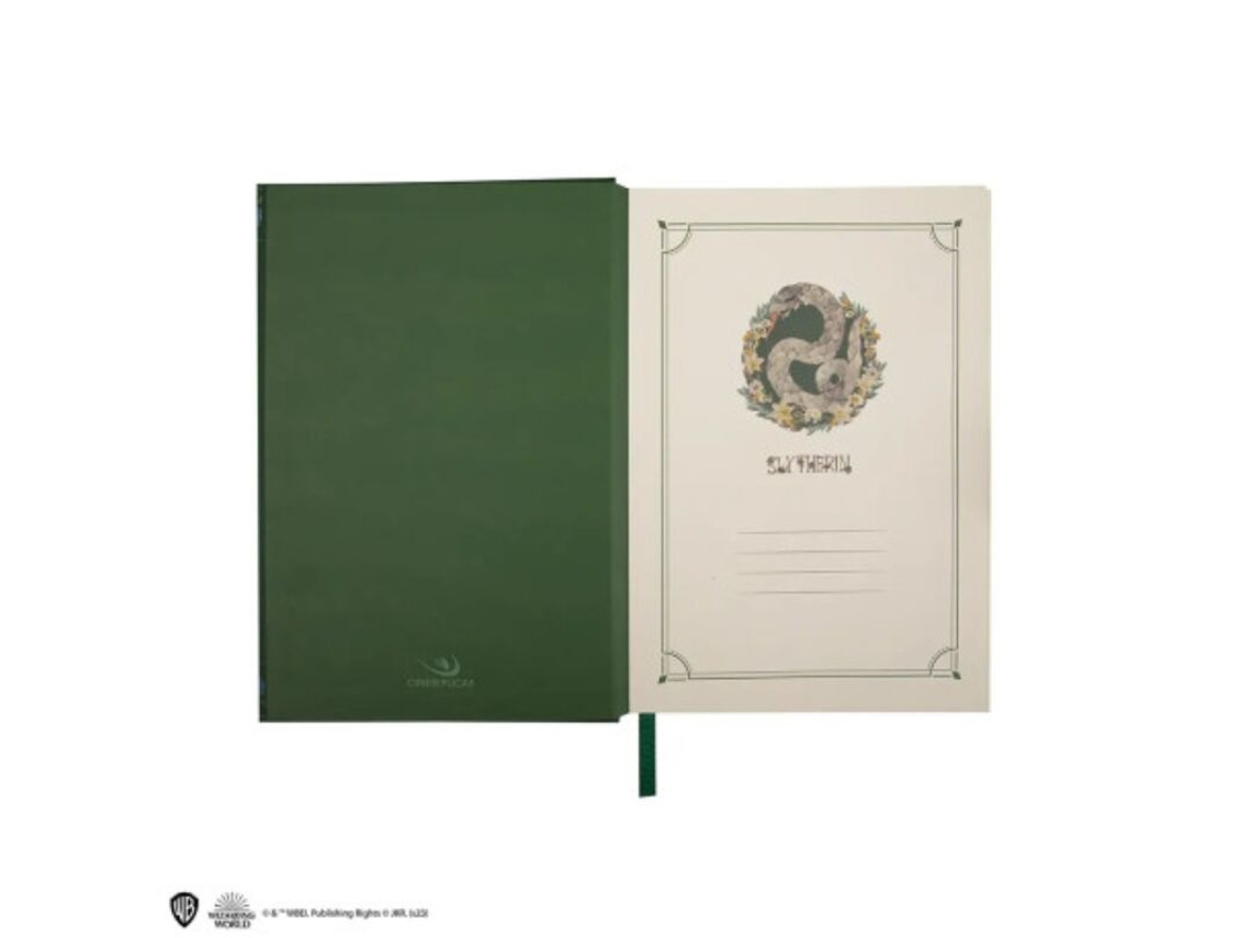 Agenda Deluxe Mundo Mágico De Slytherin