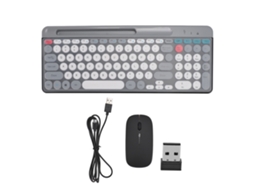 Conjunto De Teclado E Mouse Sem Fio Bluetooth Para Jogos