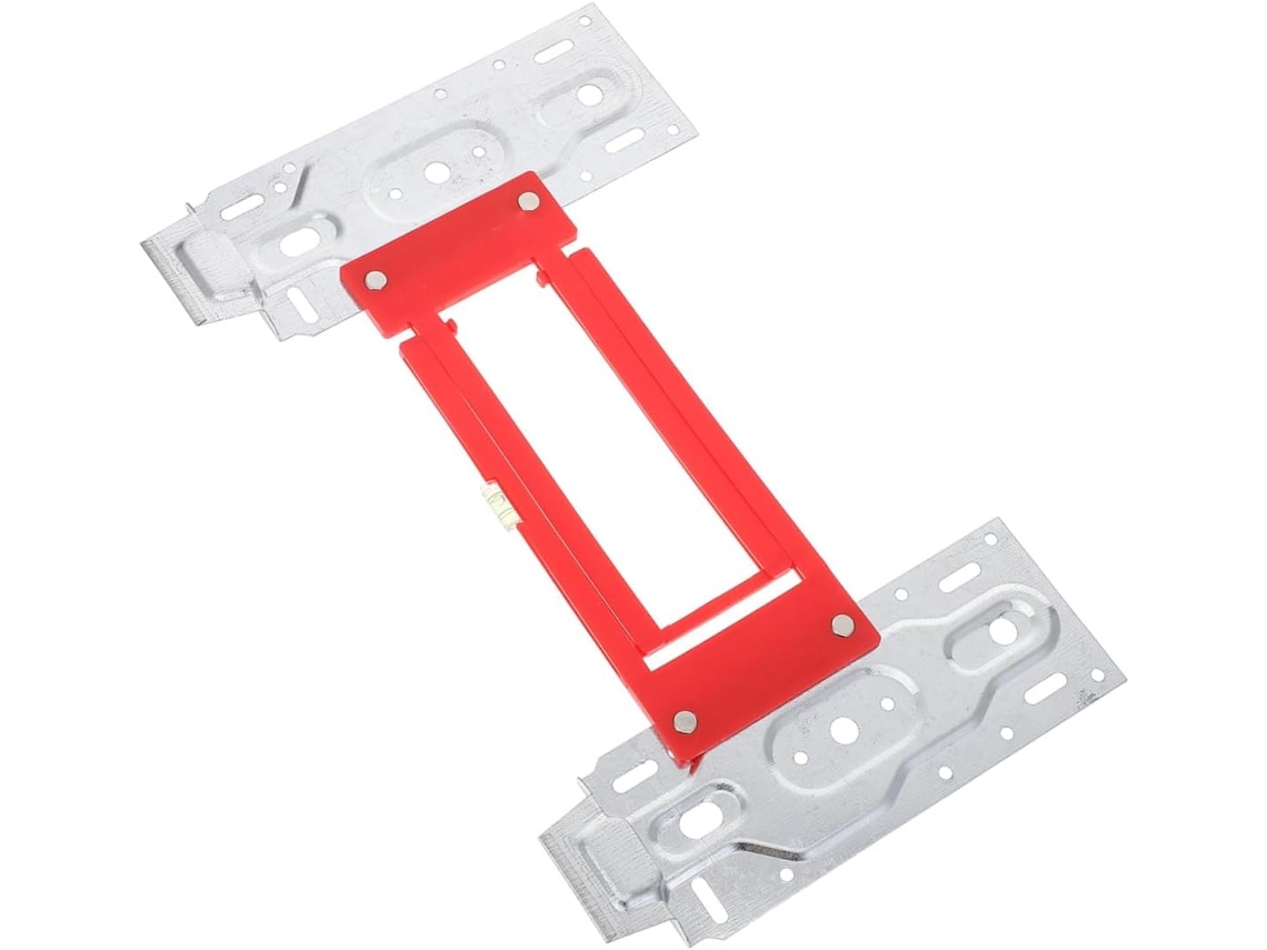Suporte De Parede Extensível Para Ar Condicionado Interno Em Ferro Prateado.