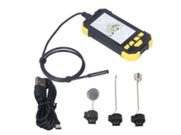 Endoscópio com Tela 4.3 Polegadas Câmera de Inspeção 8mm Borescope Hd Digital | S/MARCA
