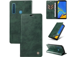 Capa Para Samsung Galaxy A9 2018, Capa Carteira Em Couro Pu Resistente A Impactos, Capa Dobrável Flip Resistente A