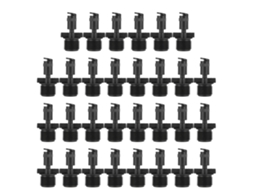 30pcs Bico Aspersor G1/2 para Agricultura e Irrigação