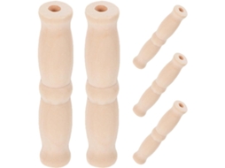 Design Ergonômico E Leve Para Baldes E Cestos De Madeira, Conjunto De 5 Alças, 8 Cm