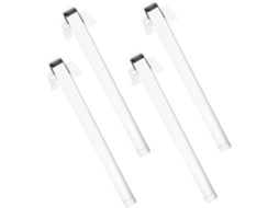 Conjunto De 4 Pés Mesa Dobráveis Resistentes Em Metal Para Montagem Diy, Extensores De Pés Para Móveis, 35cm, Para