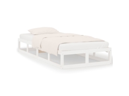 Bed Frame, Bed Frames Vidaxl Branco Madeira (75 X 190 Cm)