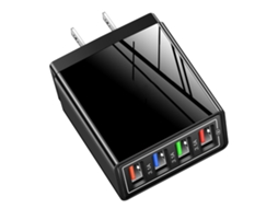 Carregador de Telefone LAXISCREED 4 Portas Usb 3.1a Fast Charging