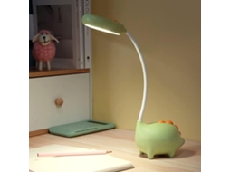 Lâmpada Mesa Dinossauro Infantil Sem Fio Usb Recarregável, Toque, Regulável, 3 Modos, Cabeceira/leitura ZYBLSSBB