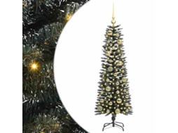 Conjunto 1 Árvore De Natal Artificial Vidaxl Verde Pvc (120 Cm)