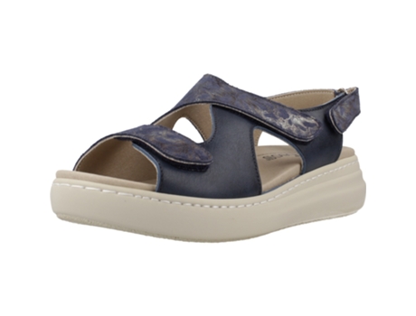 Sapatos de Mulher PINOSOS Sena Tecido Azul (38)