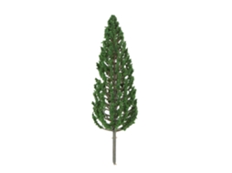 22 Mini Árvores de Plástico LAXISCREED para Decoração