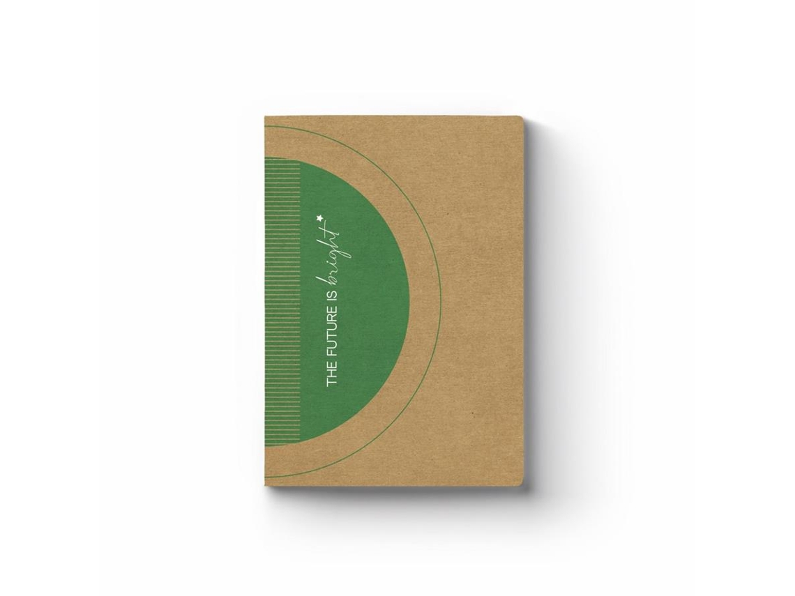 Caderno Agrafado FIRMO UpCycling (Pautado - 48 Folhas - A4 - Amarelo)
