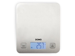 Balança Culinária Eletrônica Domo Do9239 W, Tara, Parada Automática, Precisão de Até 1 Grama, Escala em Aço Inoxidável AQUAFORGE