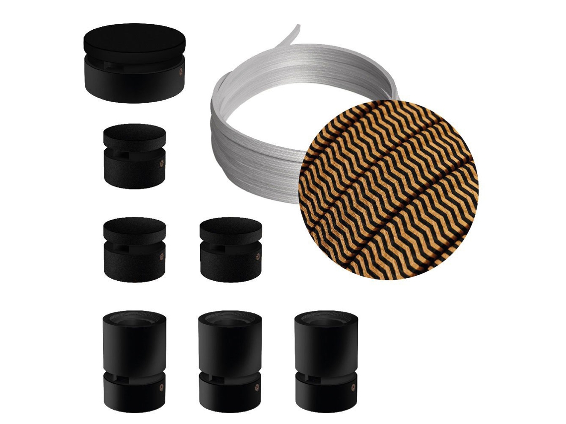 Grinalda CREATIVE CABLES Kit iluminação linear filé system cz