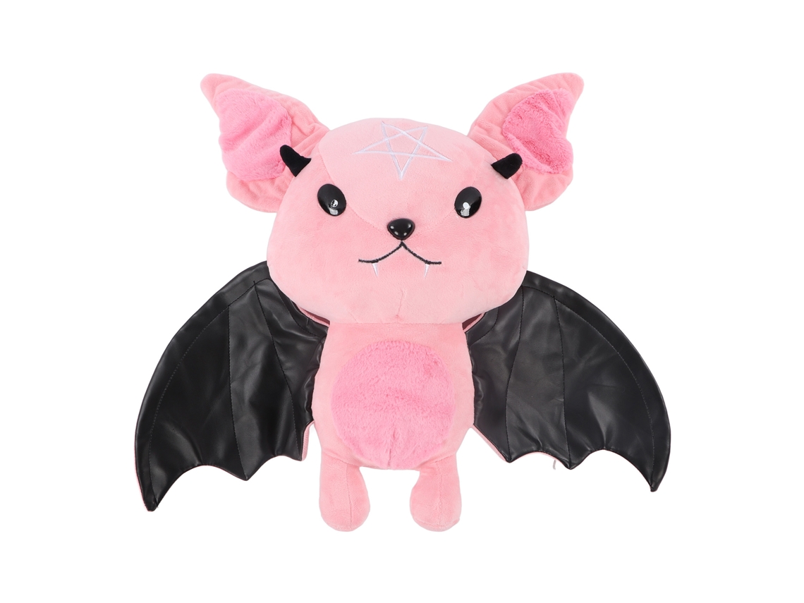 Brinquedo De Pelúcia Morcego Macio E Bonito, Boneco De Animal Para Crianças, Decoração De Halloween E Natal, Rosa