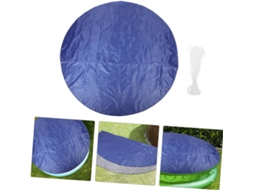 Capa para Piscina Inflável Inoomp Azul, Ø 2,45 M, Reutilizável, para Piscinas Infláveis de Jardim. Proteção Contra CHABERLU