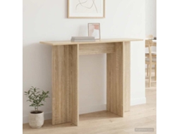 Vidaxl Aparador Carvalho Sonoma 100 X 30 X 75 Cm Derivados De Madeira