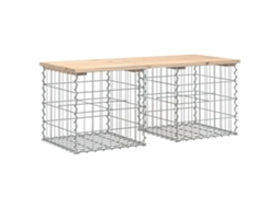 Garden Bench, Garden Benches Vidaxl Marrom Madeira De Pinho (44 X 103 X 42 Cm)