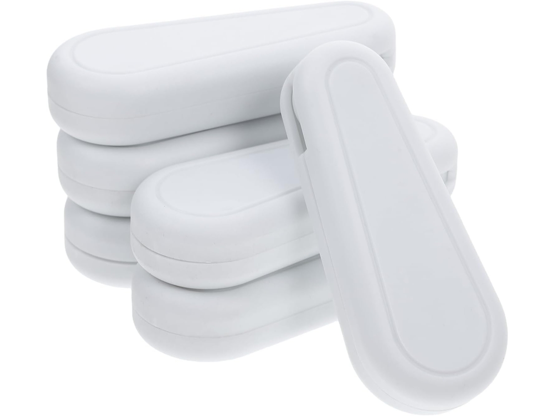 Kit Zerodeko Com 6 Pesos Para Cordas De Persianas Verticais, Fabricado Em Abs, Com Design Elegante E Fácil Instalação