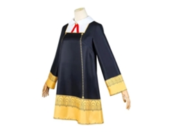 Primerox vestido Escolar de Fantasia Infantil com Meias e Acessórios de Cabelo 130