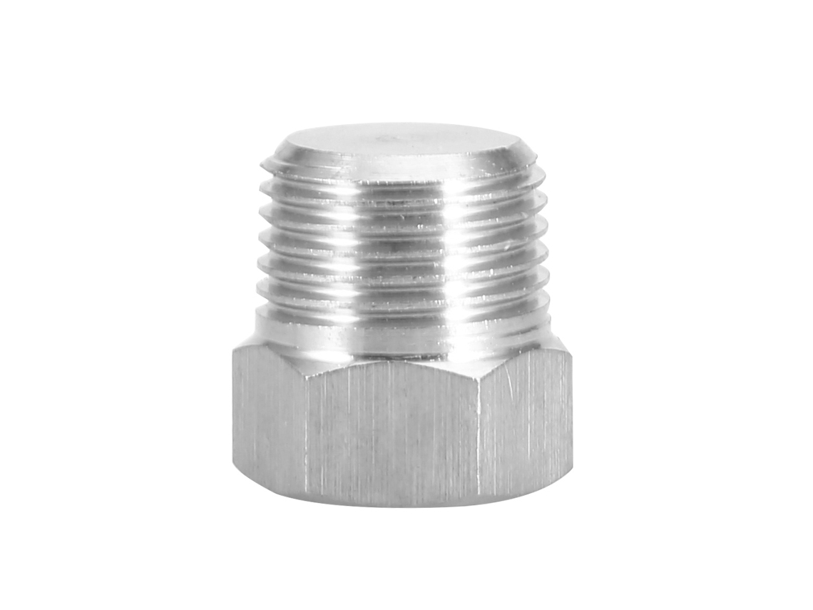 Vasos De Inox Com Rosca Externa E Tampas Hexagonais Laxiscreed Para Diversas Aplicações