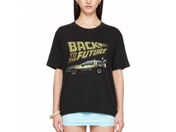Rockinstone Back To The Future Movie Btf Black Adult T-shirt Size:xxxl