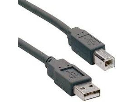 Cabo EDNET (USB B - 1.8 m - Preto)